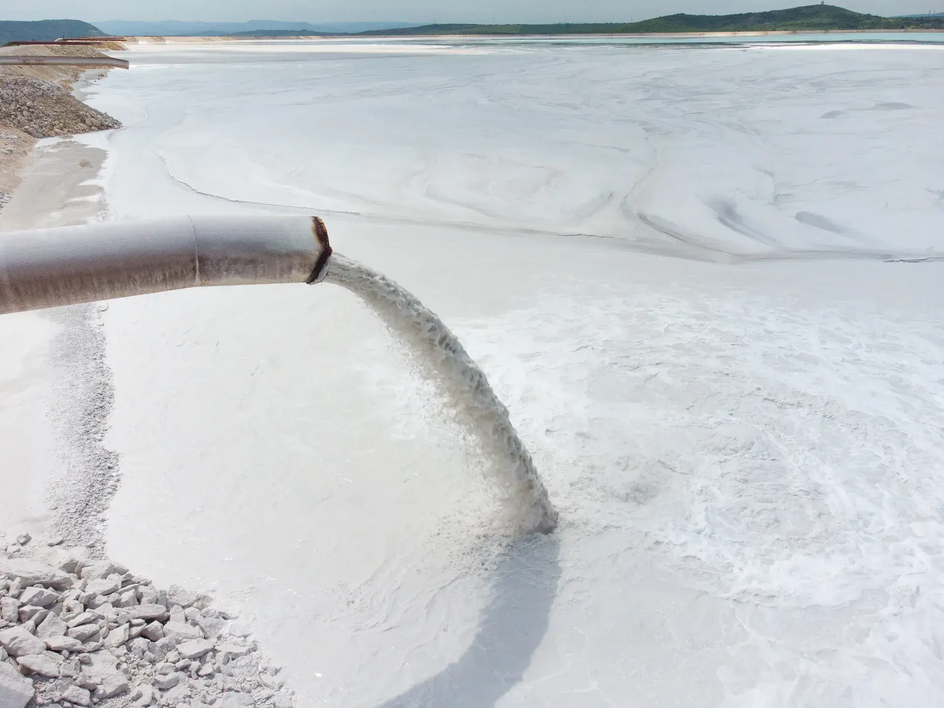 Industrial effluent pipeline discharging liquid i 2023 11 27 04 53 41 utc